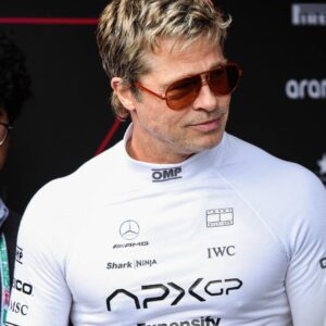 Brad Pitt Joins F1 Drivers in the Media Pen at British GP for Possible ‘Post Quali Interview’ of His Own