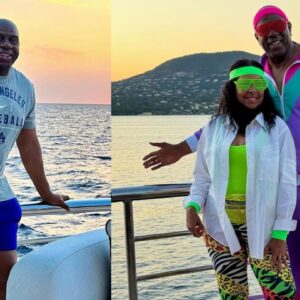 Magic Johnson's Wife Cookie Also Shows Passion for Fitness in Monte Carlo After Husband's Yacht Workout