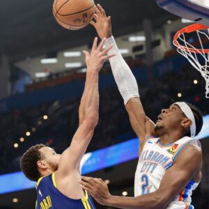 Stephen Curry and Shai Gilgeous-Alexander