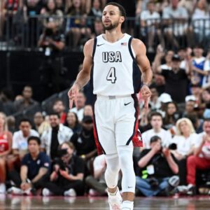 Team USA guard Stephen Curry