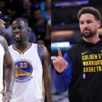 Festus Ezeli, Draymond Green, and Klay Thompson