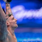 Team USA Men’s 4x100m Including Caeleb Dressel Make It to the Finals Amidst a Tough Battle at the Paris Olympics