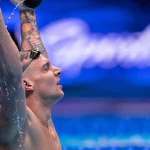 Team USA Men’s 4x100m Including Caeleb Dressel Make It to the Finals Amidst a Tough Battle at the Paris Olympics