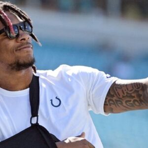 “He Is Ginormous”: Colts Teammate in Awe of Anthony Richardson’s Towering and Electric Presence