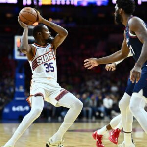 Kevin Durant and Joel Embiid