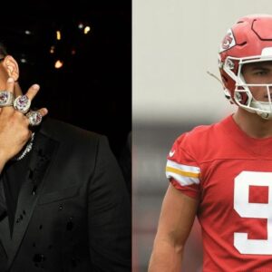 Patrick Mahomes in Awe of New Rugby Recruit Louis Rees-Zammit's Insane Athletic Abilities