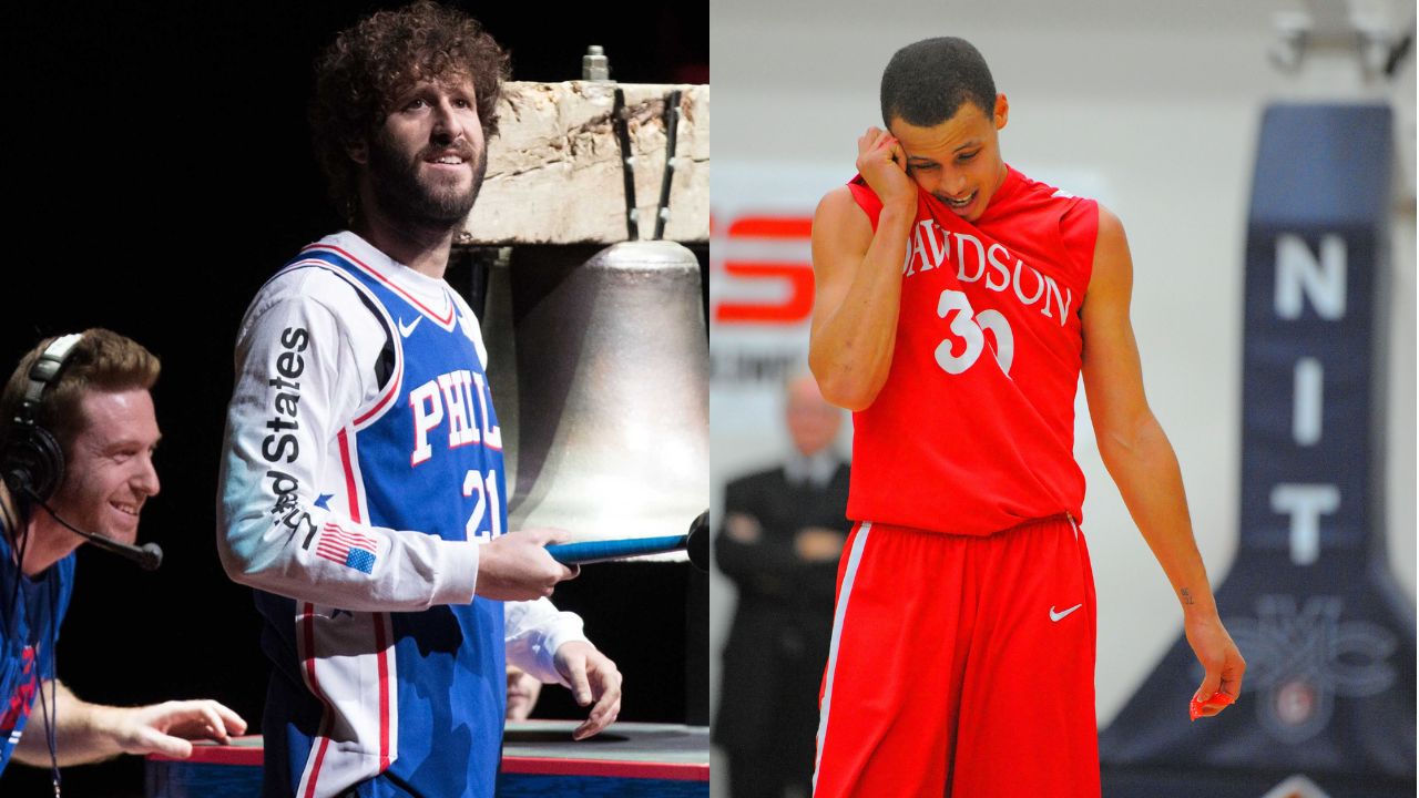 Lil Dicky Claims His Game Was Once Similar to Davidson Stephen Curry
