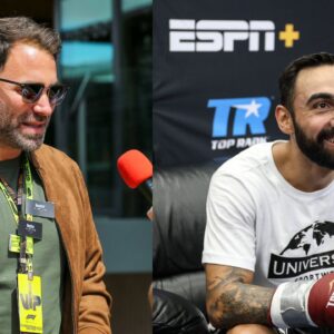 Eddie Hearn Knocks Down Reporter's Claim that Ryan Garcia Reigns Supreme Over Shakur Stevenson