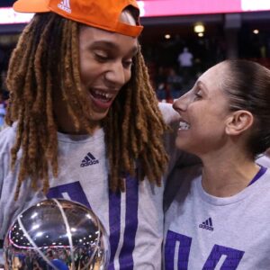 Brittney Griner and Diana Taurasi