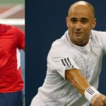 Andre Agassi Tries Out the 'Phantom 107' After Lighthearted Talk With Fellow International Hall of Famer Leander Paes