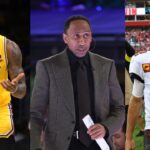 Stephen A Smith Refuses to Put LeBron James Over Tom Brady in Top 100 Rankings