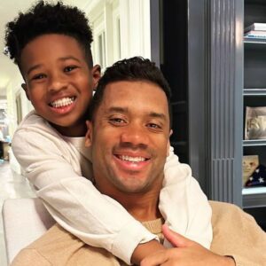 Proud Dad Russell Wilson Shows Off His "Baller" Son Future's Skills on Instagram