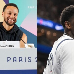 “Smack You 21 Nothing”: Stephen Curry Hilariously Instigates Anthony Edwards in Paris