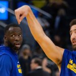 Draymond Green is Hyped With Klay Thompson Wearing 31 For the Mavericks