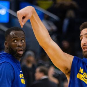 Draymond Green is Hyped With Klay Thompson Wearing 31 For the Mavericks