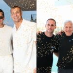 In Pictures: Tom Brady Reunites With Robert Kraft and Gronk At Michael Rubin’s 4th of July Party Tom Brady Played The “Most Star-Studded Game Of Beach Football” Before The Classy All-White Party
