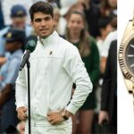 Carlos Alcaraz Shows Off $45000 Worth Rolex Gold Day Date Watch to Manifest Olympic Dream