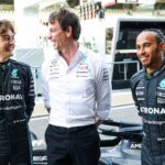 Toto Wolff Has 'No Problem At All' With George Russell and Lewis Hamilton Battling on Track