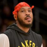 Carmelo Anthony Calls Out NBA Socials Over Tagging LaMelo Ball in a Reel With Him and LeBron James