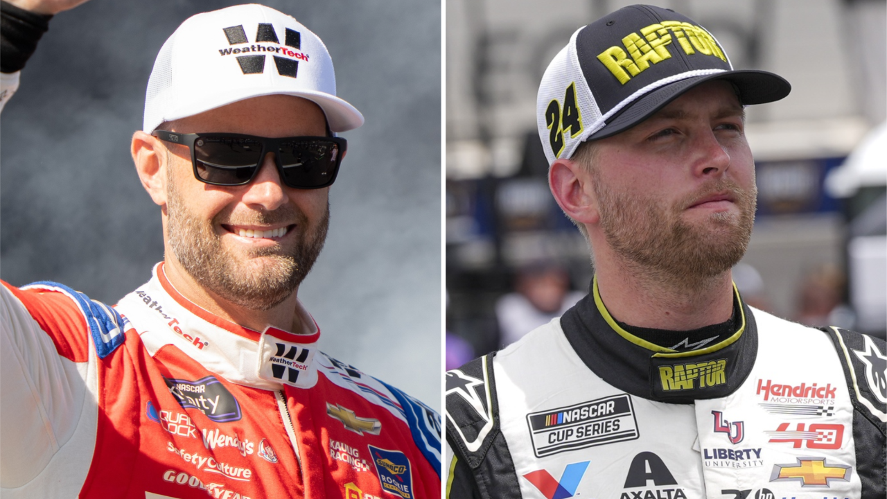 Shane van Gisbergen and William Byron