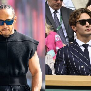 "Nah! No Way!": Lewis Hamilton Turns Fashion Police Over George Russell's Wimbledon Outfit