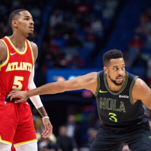 Dejounte Murray and CJ McCollum