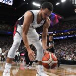 Team USA guard Stephen Curry