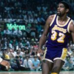 Dennis Johnson and Magic Johnson