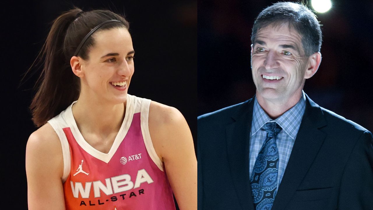 Caitlin Clark and Skip Bayless