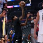 Carmelo Anthony and Paul George Offer Valuable Advice to Mikal Bridges On Navigating Through a New Team's Locker Room