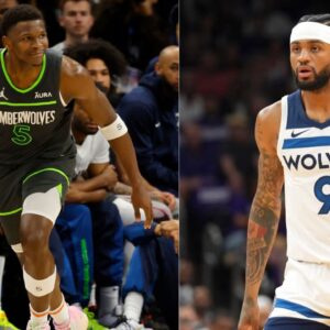 Anthony Edwards' In-Game Runs Has Wolves Teammate in Awe