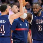 Stephen Curry and LeBron James