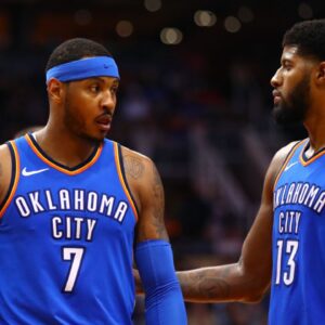 Carmelo Anthony Admits To 'Not Figuring Sh*t Out' In OKC Alongside Paul George