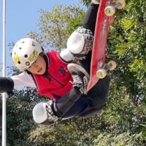 “I Was Building Minecraft Houses”: 11-Year-Old Skateboarding Prodigy Zheng Haohao Stuns the World by Becoming the Youngest Olympian at Paris