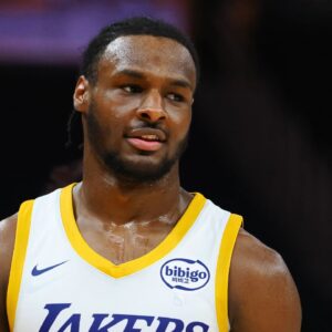 Lakers guard Bronny James