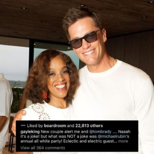 Onlookers Praise Tom Brady And Gayle King's Unlikely Pairing