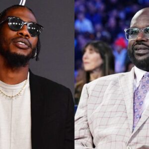 Iman Shumpert and Shaquille O'Neal