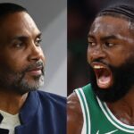 Grant Hill and Jaylen Brown