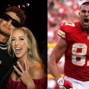 Travis Kelce Is All Fired Up as Brittany Shares Country Concert Snaps With Patrick Mahomes