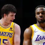 Austin Reaves and Bronny James