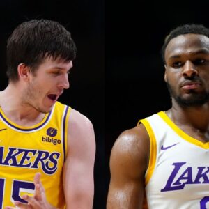 Austin Reaves and Bronny James