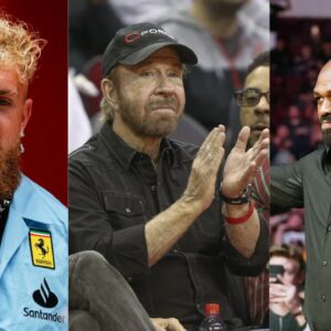 Jon Jones' 525-Lb Squat Impresses Jake Paul and Chuck Norris Amidst Injury Recovery