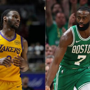 Bronny James and Jaylen Brown