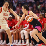 Breanna Stewart and Caitlin Clark