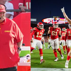 Andy Reid and Carson Steele