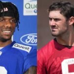 Malik Nabers Shows Maturity After Rough Joint Practice With Jets, QB Daniel Jones Gets Trashed Again