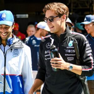 George Russell Comes For Daniel Ricciardo's Priced Feature, Gets a Life Lesson in Return