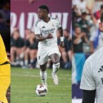 Pascal Siakam Shows Vinicius Jr. His Soccer Skills, Scores on Real Madrid Goal Keeper Thibaut Courtois