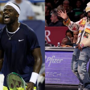 Frances Tiafoe Has Heartwarming 5-Word Reaction to Wale Watching Him Play in Washington Open