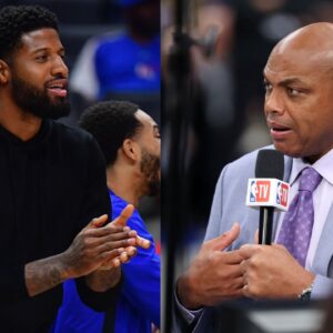 Paul George Impersonates Charles Barkley's 'Turrible' To His Face